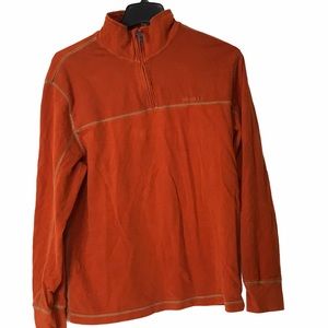Timberland Mens Outerwear Orange Sweatshirt SZM